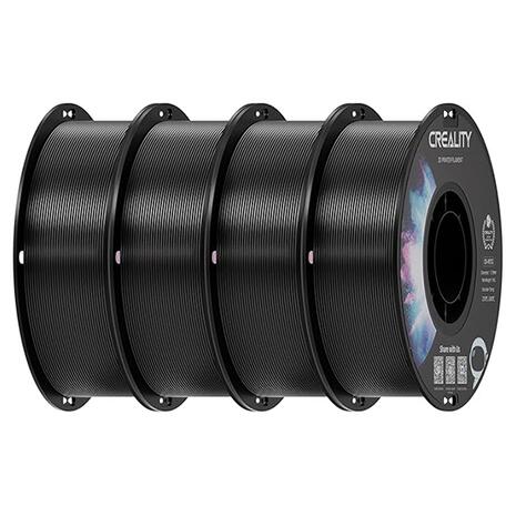3D Printing Filament Creality CR-PETG Value Pack 4x Black (4Kg)