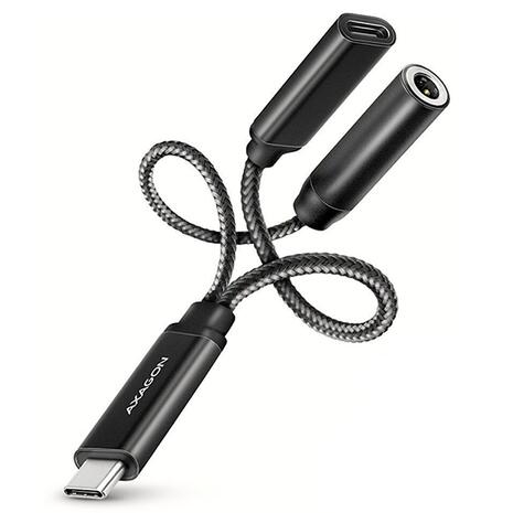 Axagon ADA-HCPD USB-C - Hi-Res DAC Audio Adapter PD 60W (8595247908759)