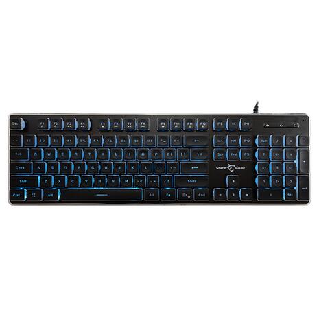 Gaming Keyboard White Shark Tachi GK-003141B Black US