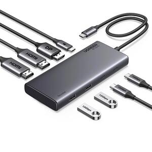 Ugreen Revodok 8-in-1 USB-C Hub CM639 (35625)