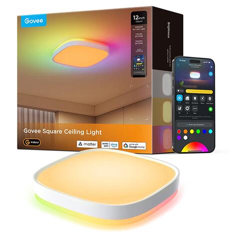 Govee Square Ceiling Light 30cm (H80A4)