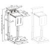 Βάση PC Γραφείου Brateck CPB29-01