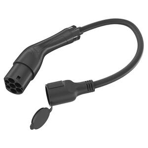 Μονοφασικός Αντάπτορας Φόρτισης EV Energenie Type2 Male to Schuko Female 16A (3.7KW) 0.5m (EV-T2MACF-3.7KW-0.5M)