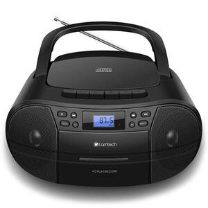 Φορητό Ραδιόφωνο/CD-Player Lamtech LAM112525 Black