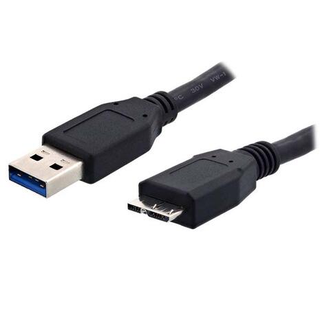Καλώδιο Powertech USB 3.0 to Micro USB-B Black 1.5m (CAB-U004)