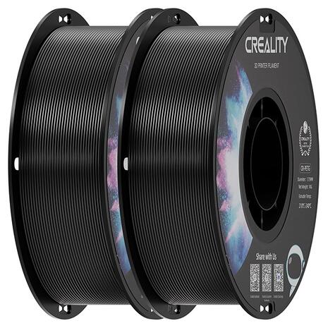 3D Printing Filament Creality CR-PETG Value Pack 2x Black (2Kg)