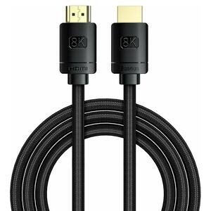 Καλώδιο Baseus Braided HDMI 8K 2.1 M/M Black 1m (CAKGQ-J01)