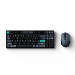 Wireless Keyboard/Mouse Combo Keychron B33 & BM25 Black Green GR