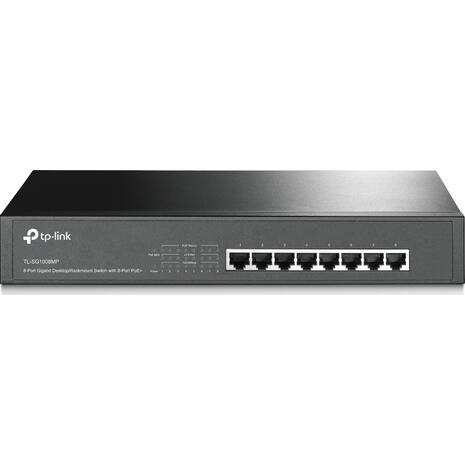 8-Port Gigabit Desktop/Rackmount PoE+ Switch PoE+ Tp-Link TL-SG1008MP (v 5.0)
