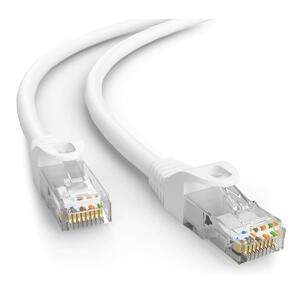 Καλώδιο Powertech U/UTP Cat.6 White 20m (CAB-N386)