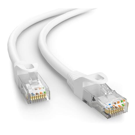 Καλώδιο Powertech U/UTP Cat.6 White 20m (CAB-N386)