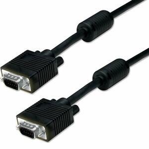 Καλώδιο Powertech VGA M/M Black 1.5m (CAB-G003)