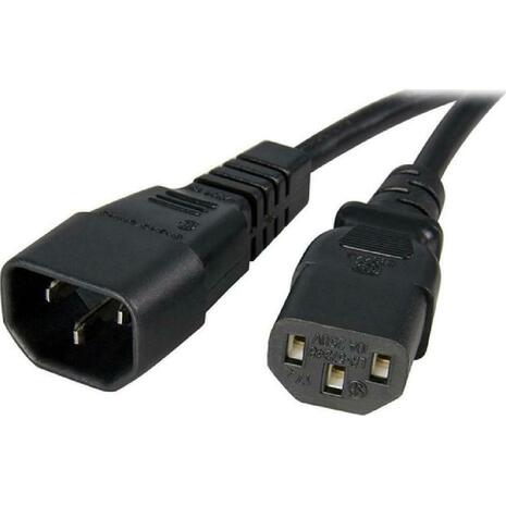 Καλώδιο Τροφοδοσίας Powertech 3x 0,75mm Black 1.5m (CAB-P004)