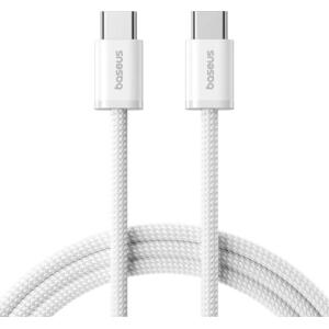 Καλώδιο Baseus Crystal Fast Charging Cable 100W USB-C to USB-C White 2m (P1038100211-01)