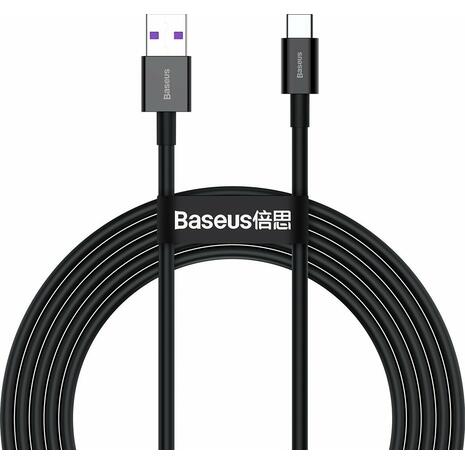 Καλώδιο Baseus Superior Series Fast Charging Data Cable 66W USB to USB-C Black 1m (CATYS-01)