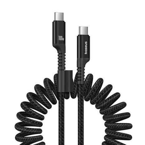 Καλώδιο Baseus Fish Eye Fast Charging Data Cable 100W USB-C to USB-C Black 1m (P10320203111-00)