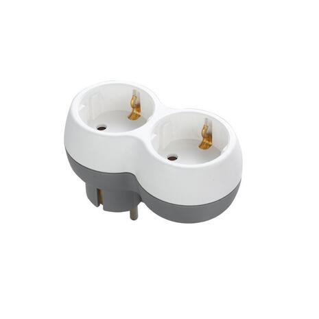 Αντάπτορας Ρεύματος Technik 2x Schuko (5999574560308)