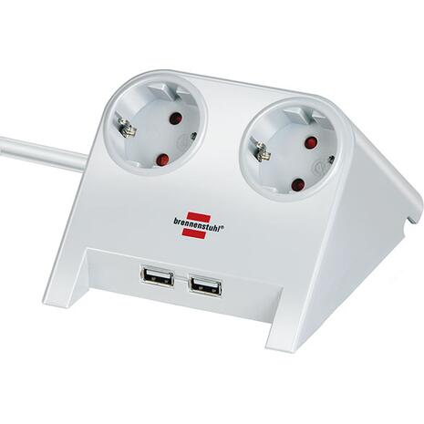 Brennenstuhl Desktop-Power USB-Charger White (1153520222)