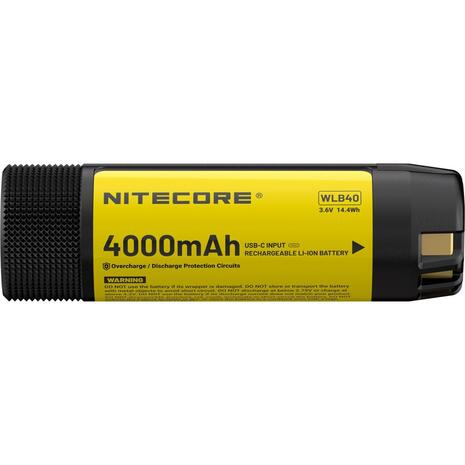 Επαναφορτιζόμενη Μπαταρία NiteCore WLB40 4000mAh (9060110894)
