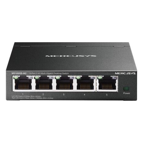 5-port 2.5G Multi-Gigabit Desktop Switch Mercusys MS105GS-M2 (v 1.0)